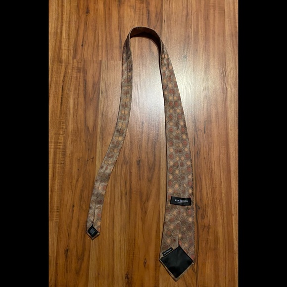 Men’s Van Heusen Retro Extra-Long Tie - Picture 2 of 16